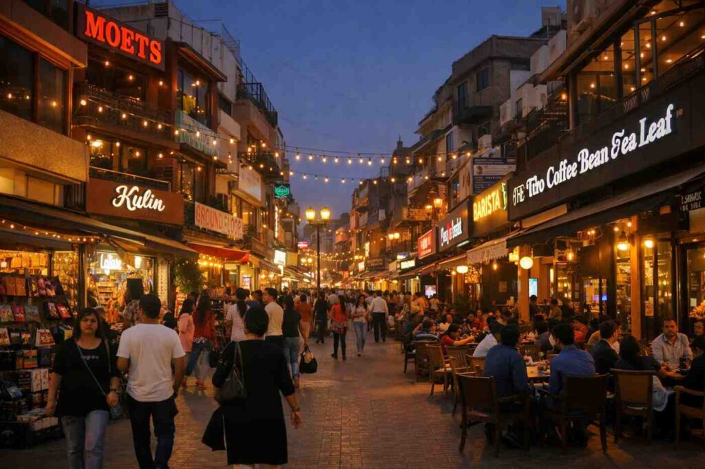 Defence Colony Market Delhi 