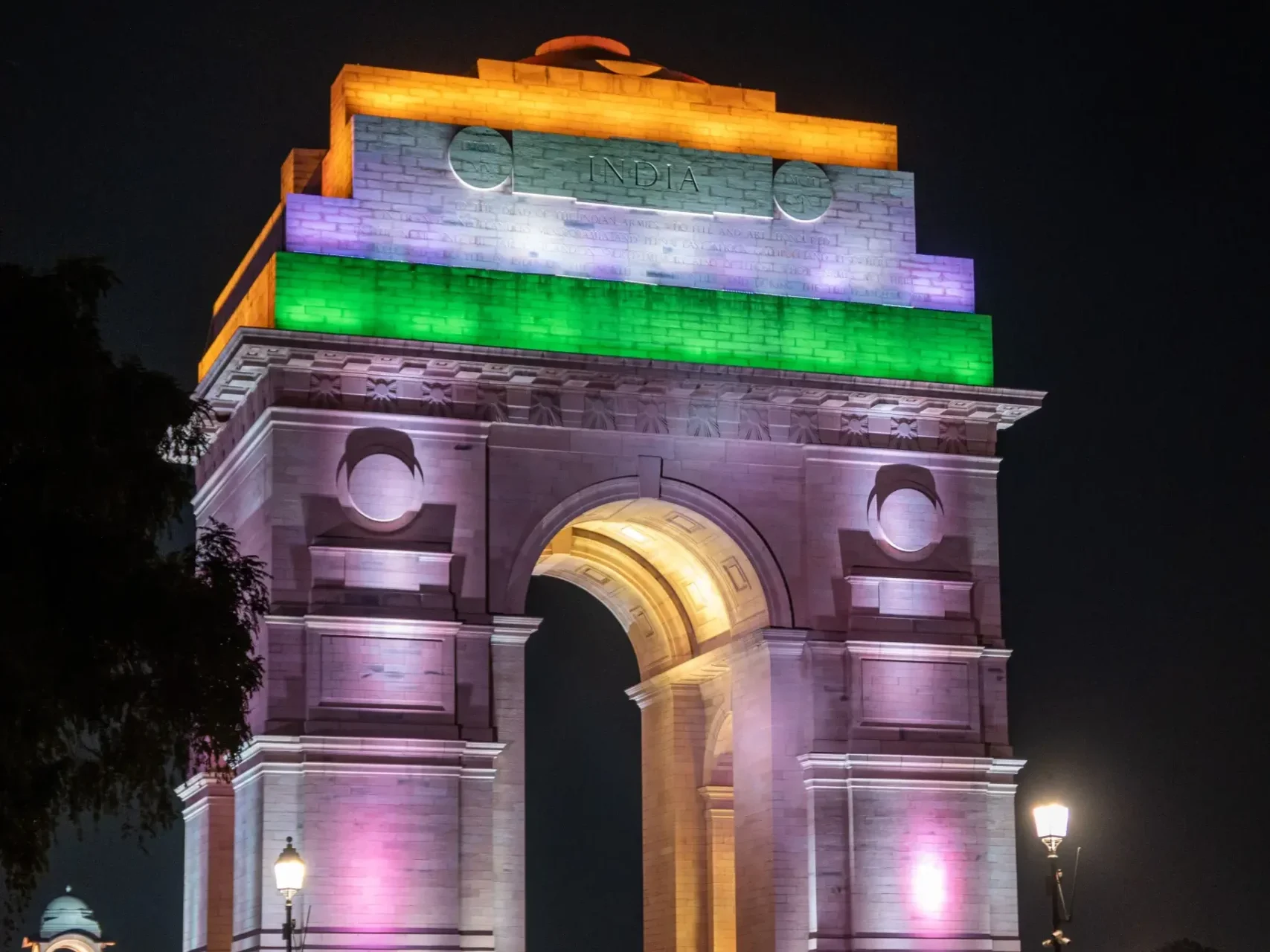 India Gate- Best places to visit in Delhi at night